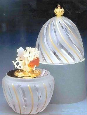 Coral Egg by Theo Faberge