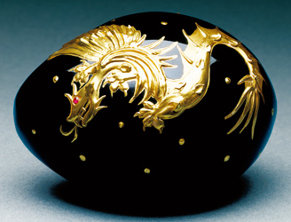 Dragon Egg by Theo Faberge